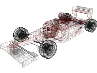 Ferrari F1 3D Model