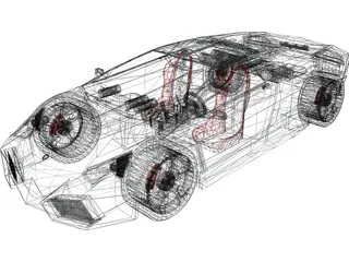 Lamborghini Reventon 3D Model