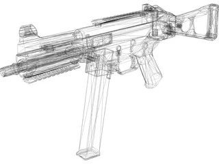 Heckler&Koch UMP 3D Model