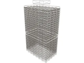 Oxford Street Office Building 3D Model