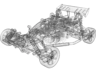 Xcalibur Rally Buggy 3D Model