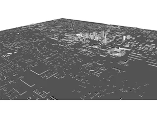 Phoenix City 3D Model