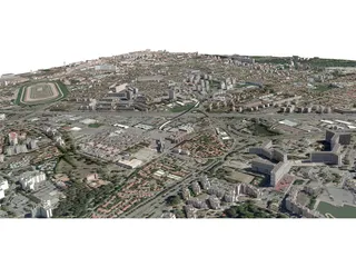 Toulouse City (France) [Part 3/4] 3D Model