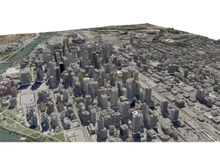 Calgary City 3D Model