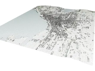 Seattle City 3D Model