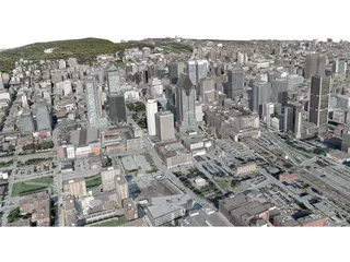 Montreal City 3D Model