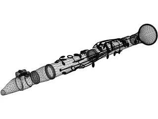 Clarinet 3D Model