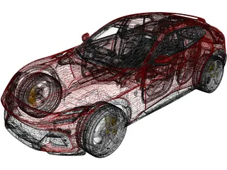 Ferrari Purosangue (2022) 3D Model