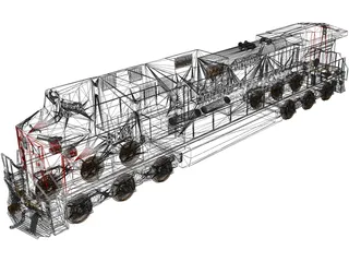 Southern Pacific C44-9W 3D Model