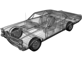 Pontiac GTO (1967) 3D Model