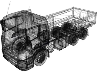 Scania G380 3D Model