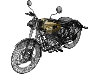 Royal Enfield Classic 350 3D Model