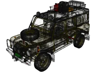 Land Rover Expedition (2012) 3D Model