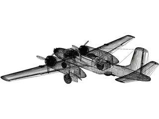 Douglas A-26 Invader 3D Model