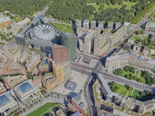 Berlin City, Germany (2023) 3D Model