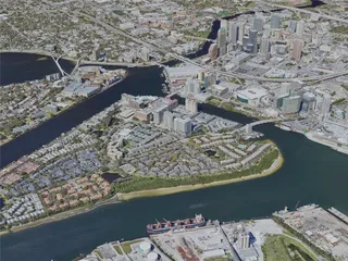 Tampa City, USA (2023) 3D Model