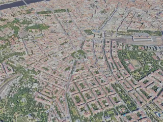 Prague City, Czechia (2023) 3D Model