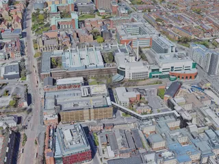 Manchester City, UK (2023) 3D Model