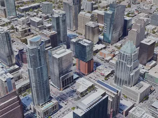 Austin City, TX, USA (2023) 3D Model