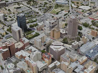 San Antonio City, USA (2023) 3D Model