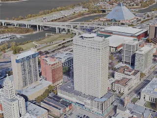 Memphis City, USA (2022) 3D Model