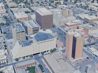 Albuquerque City, USA (2023) 3D Model