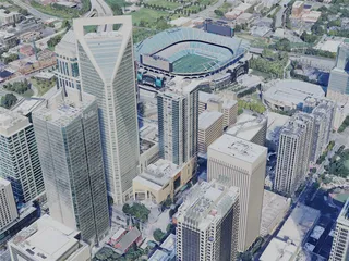 Charlotte City, USA (2023) 3D Model