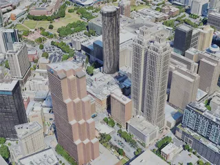 Atlanta City, USA (2023) 3D Model