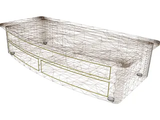 Video Rack 3D Model