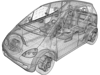 Mercedes-Benz A-class 3D Model