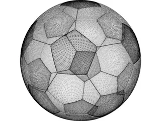 Soccer Ball 3D Model