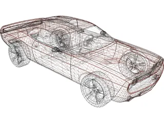 Dodge Challenger (2009) 3D Model