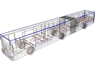 MAN Bus NG272 3D Model