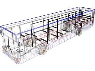 MAN Bus NL202 3D Model