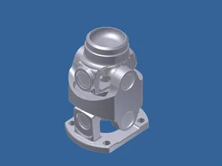 Doble Cardan Joint 3D Model