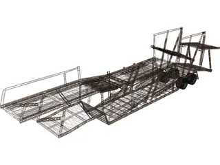 Car Carrier 3D Model