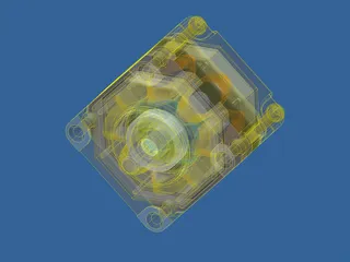 Stepper Motor 3D Model