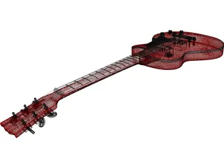 Gibson Les Paul Guitar 3D Model