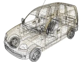 Renault Kangoo 3D Model