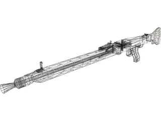 MG 42 3D Model