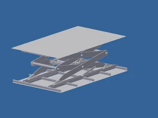 Lift Table 3D Model