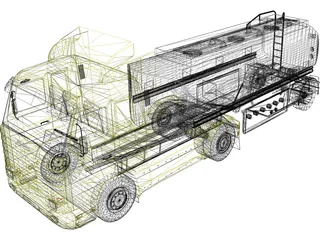 Scania Griffin 3D Model