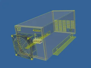 Lambda power supply 3D Model