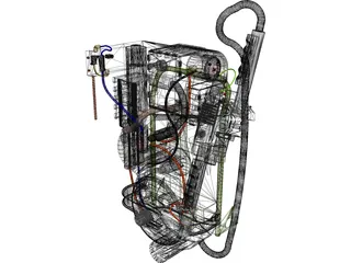 Ghost busters proton pack 3D Model