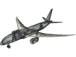 Boeing 787 3D Model