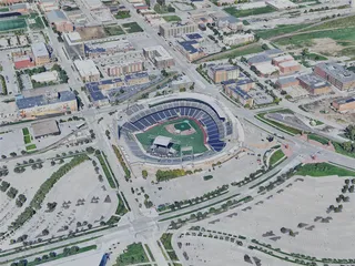 Omaha City, USA (2023) 3D Model