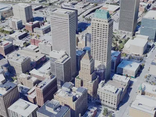 Tulsa City, USA (2023) 3D Model