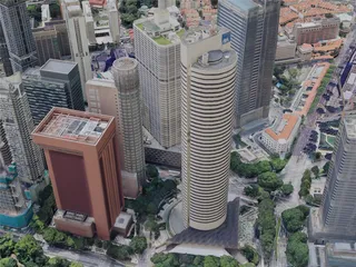 Singapore City, Singapore (2023) 3D Model