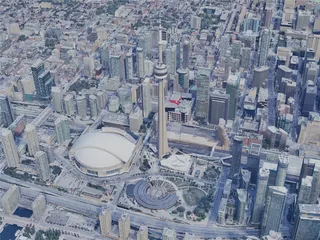 Toronto City, Canada (2022) 3D Model