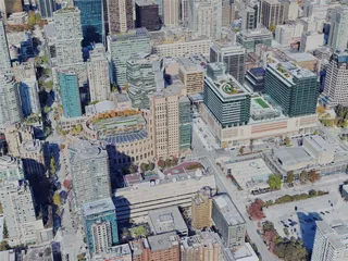 Vancouver City, Canada (2023) 3D Model